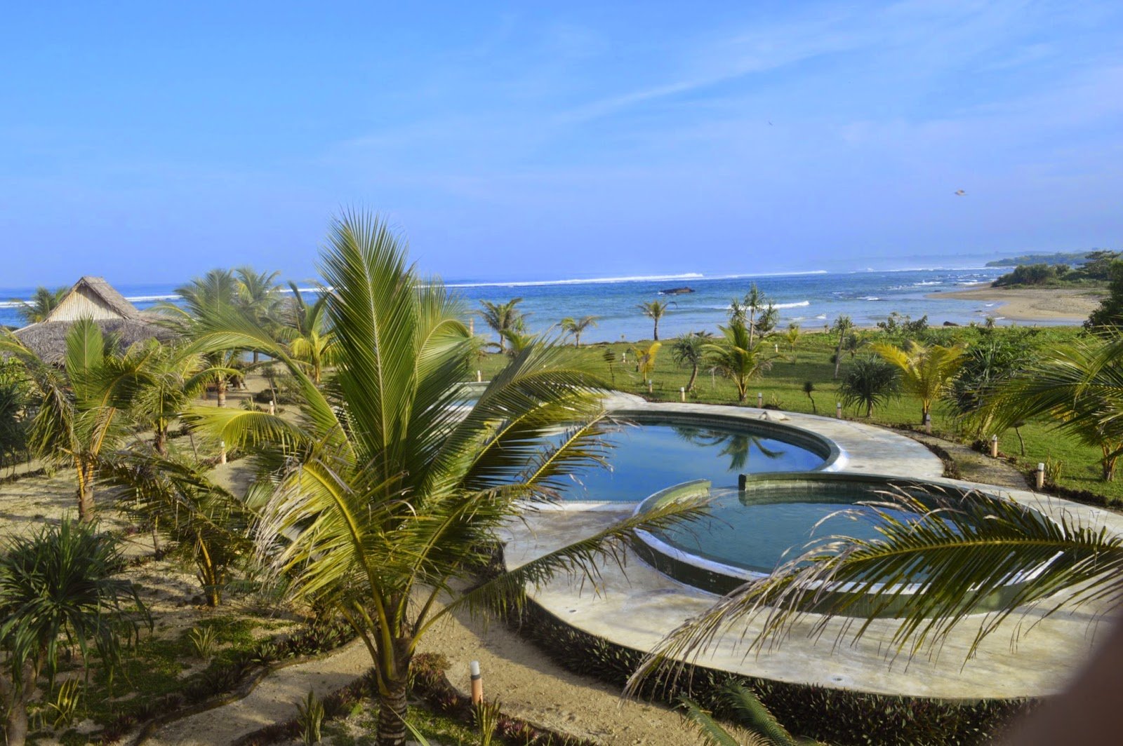 Turtle beach hotel - Ujung Genteng - accommodatie Indonesië - Merapi